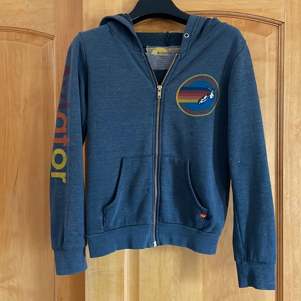 Aviator Nation Kids Hoodie 12. As Is.